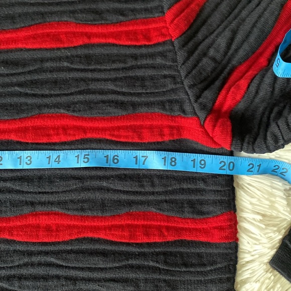 Women’s Rodier ribbed warm horizontal stripes formal casual jacket , size L - Picture 11 of 13